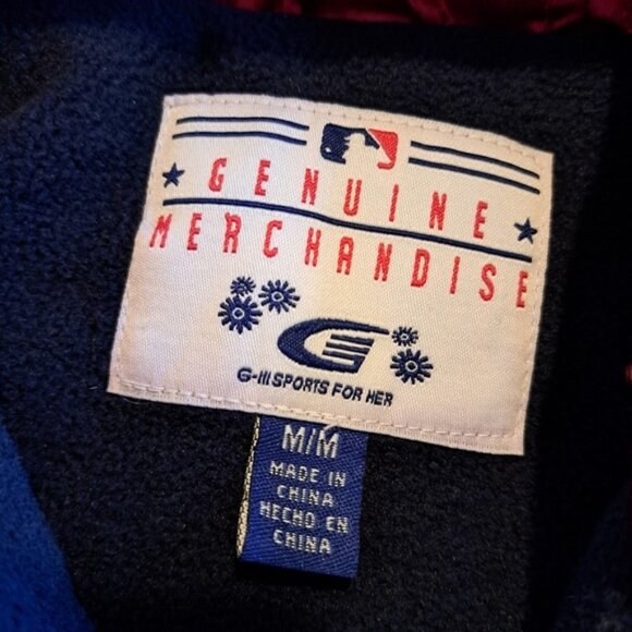 Boston Red Sox women's size Medium fleece jacket with quilted lining & hood - Picture 2 of 5